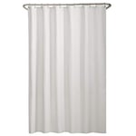 MAYTEX Rideaux de Douche en Tissu Blanc 177,8 x 182,9 cm