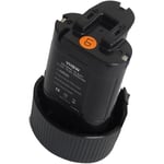 Vhbw - 1x Batterie compatible avec Makita radio de chantier BMR102, BMR101, BMR103, BMR103B, BMR100 outil électrique (2000 mAh, Li-ion, 10,8 v)