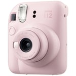 Fujifilm Instax Mini 12 Compact Instant Film Camera: Blossom Pink