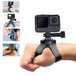 TELESIN Upgraded Arm Mount Strap Wrist Strap Hand Mount Compatible with GoPro Hero 13 12 11 10 9 8 7 6 5 insta360 X3 X4 ONE X2 DJI Osmo Action 5 Pro 4 3 Action Camera(360 Degree Rotation)