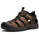 Keen Targhee 3 Closed Toe, Sandale de Sport Homme, Marron (Bison/Mulch), 45.5 EU