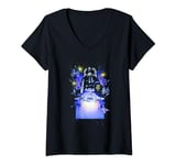 Star Wars: The Empire Strikes Back Group Shot Dark Portrait V-Neck T-Shirt