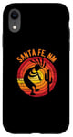 Coque pour iPhone XR Santa Fe New Mexico USA Dancing Kokopelli Design vieilli