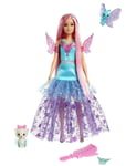 Barbie "Malibu" Doll with Two Fairytale Pets A Touch of MagicToy New with Box