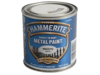 Hammerite Direct to Rust Smooth Finish Metal Paint White 250ml