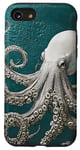 Coque pour iPhone SE (2020) / 7 / 8 Motif Octopus Ocean Life