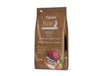 FITMIN Purity Rice Adult Fish & Venison, Adult (animal), Alle hunderaser, Ris, Viltkjøtt, 12 kg