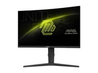 Msi Mag 275Cqrf Qd E2 - Led-Skärm - Spel - Böjd - 27" - 2560 X 1440 Wqhd @ 180 Hz - Rapid Va - 300 Cd/M² - 5000:1 - 0.5 Ms - 2Xhdmi, Displayport, Usb-C