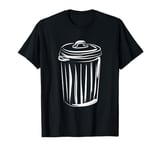 Funny Garbage Truck Art Trash Can For Toddler Boys T-Shirt