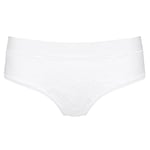 Sloggi Women's GO Allround Lace Midi Briefs, WHITE, One