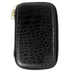 Électronique Vitta Crocodile – Disque Dur/SSD (Coques Skin, Noir, PU, Universel, résistant à la poussière, résistant aux Rayures, résistant aux Chocs, étanche)