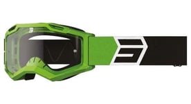 Masque vtt bmx shot assault 2 0 solar vert brillant