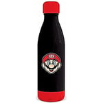 Super Mario- Nintendo Bottle Film Bouteille, 12254, Noir/Rouge