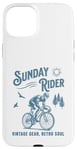 Coque pour iPhone 15 Plus Vélo rétro pour cycliste Sunday Ride Club Racing