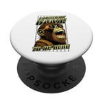 J'ai suspendu ma partie pour être là Funny Gamer Monkey Cyberpunk PopSockets PopGrip Adhésif