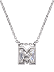 Eclectica Pre-Loved Refound Swarovski Crystal Letter Pendant Necklace, Dated Circa 1980s