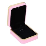 Necklace Box Diamond Cut Pink Pendant Necklace Box LED For Valentines Day