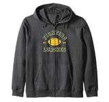 Fighting Lurches Retro Fan Gear Zip Hoodie