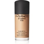 MAC Cosmetics Studio Fix Fluid SPF 15 24HR Matte Foundation + Oil Control Mini mattifying foundation SPF 15 shade NW15 15 ml