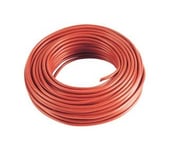 5 m Cable rouge 10mm2 pour cablage des systèmes énergétiques