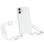 Easy case for Apple iPhone 12 Mini cover wide band phone chain silicone phone