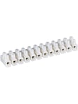 Nighthawk Terminal strip connectors 10 pcs transparent