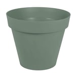 EDA - Pot de Fleur Rond Toscane Ø 100 cm - Volume 356 L - Ø 98,5 x H.79,5 cm - Vert Laurier