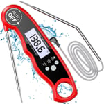 Kötttermometer Grilltermometer, LCD digital stektermometer-WELLNGS