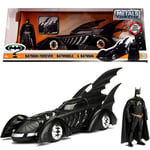 Jada Diecast 1995 Batman Forever Batmobile & Figure 1:24 Model Car