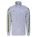 Nike Track Top NSW Repeat - Grå/Neon/Sort, størrelse X-Small