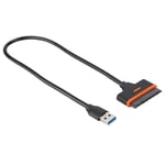 Annadue USB3.0 to SATA3.0 HDD Cable, 2.5 inch Mobile Hard Disk Case, SATA SSD OTG Extension Cable, Telephone Laptop Connector Cable, 5 Gbps, Plug and Play