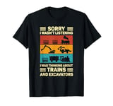 Train Gift Steam Engine Railway Model Locomotive T-Shirt