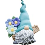 Magic trädgårdstomtar Resin Staty, rolig trädgårdstomtar Staty, utomhusdekor för uteplats Däck Yard Trädgård Gräsmatta Veranda, välkommen Resin Gnomes Figurines Decoratio