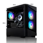 AWD-IT Level UP AMD Ryzen 8500G Six Core PC For Gaming