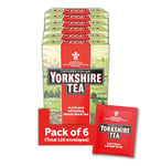 Yorkshire Tea, Individually Wrapped & Tagged Tea Bags, 6 Boxes of 20 Tea Bags (Total 120 Bags)