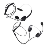 Telephone Headset OmniDirectional Business Office Telephone Call Center Cord BST