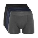 Resteröds Boxer Bamboo 5-pack Regular leg Svart