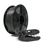 Flashforge PLA Galaxy Filament pour imprimante 3D 1.75mm, matériau d'impression 3D, précision dimensionnelle +/- 0.05mm pour la plupart des imprimantes FDM/FFF (Galaxy Matte Black, 1kg)