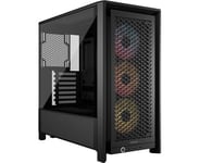 Corsair FRAME 4000D ARGB Mid-Tower, Black