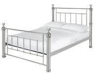 Ion Argos Home Mayfair Double Metal Bed Frame - Chrome