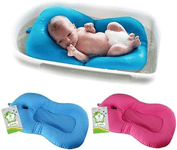 Belupai Baby Bath Pad Newborn Baby Foldable Baby Bath Tub Pad Chair Shelf Seat