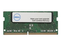 Dell - DDR4 - modul - 8 GB - SO DIMM 260-pin - 2666 MHz / PC4-21300 - 1.2 V - ej buffrad - icke ECC - Uppgradering - för Inspiron 3195 2-in-1, 3493, 3590, 3593, 3785, 5490, 7790 OptiPlex 3050, 7070 XPS 15 7590