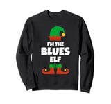 I'm The Blues Elf Family Pajama Christmas Funny Sweatshirt