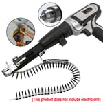 Cordless Power Chain Nail Gun Adapter Screw Gun Automatic For Electric Drill