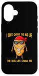 Coque pour iPhone 16 Funny I Love Chicken Nuggets, joli jeu de mots sur le poulet