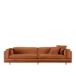 Eilersen - Tub 3-sits, 240x104 cm, Läder: Kat. B - 701 Texas Plus 23 - Soffor - Jens Juul Eilersen - Brun