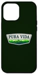 Coque pour iPhone 12 Pro Max Pura Vida – Bouclier Pura Vida – Logo de la jungle du Costa Rica