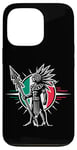 Coque pour iPhone 13 Pro Aztec Warrior Mask Ancient Civilization Mexican Heritage