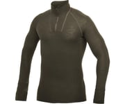 Woolpower Lite Zip Turtle Neck Pine Green