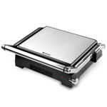 Champion Paninigrill 2in1 med Bordsgrill 2000W PG300 Rostfri